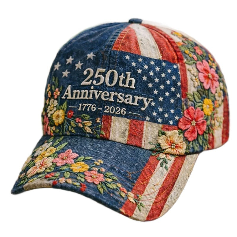 Independence Day 3D Digital Print Baseball Cap