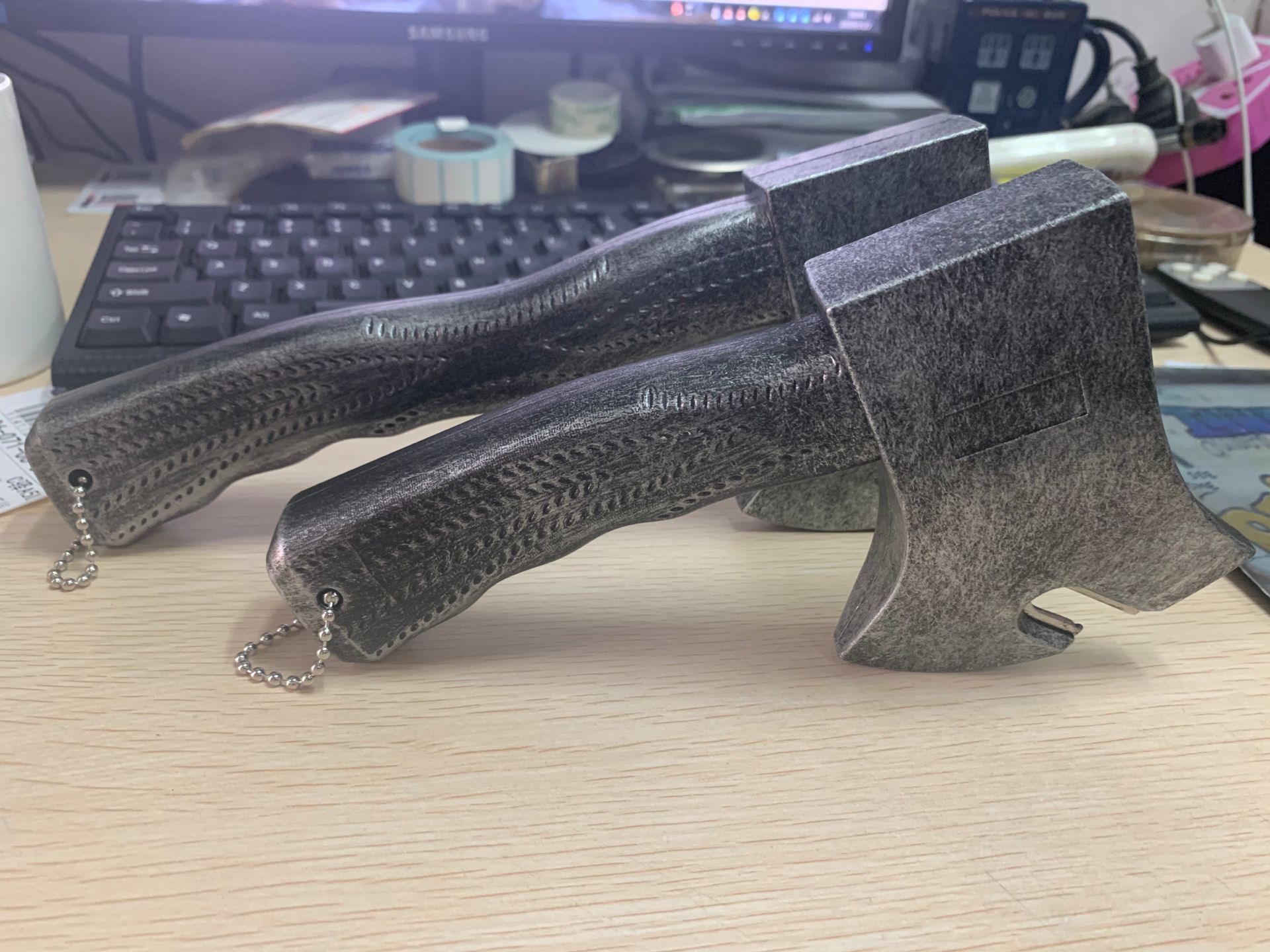 Plastic Axe Beer Bottle Opener