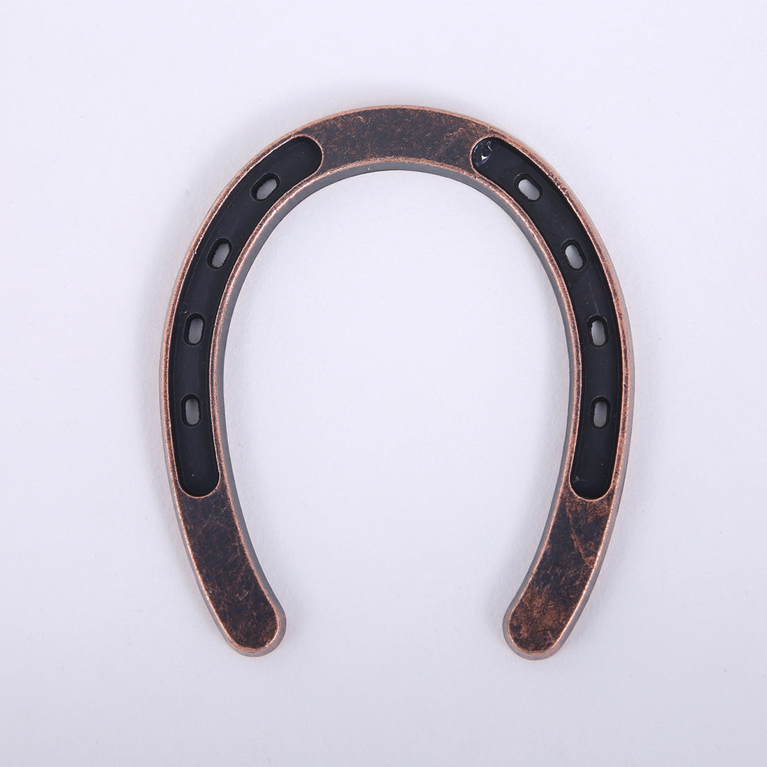 Metal Lucky Horseshoe Pendant Antique Horse