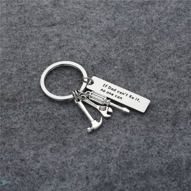 If Dad Can't Fix It, No One Can Keychain