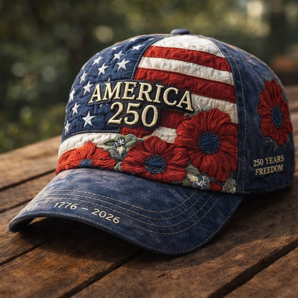 Independence Day 3D Digital Print Baseball Cap